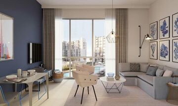Квартира / апартаменты в районе Town Square, Дубай, ОАЭ.
