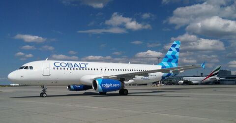 Авиакомпания Cobalt говорит, что перевезла 740 000 пассажиров