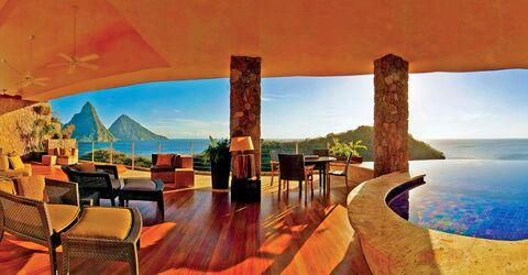 В Сент-Люсии курорты Anse Chastanet и Jade Mountain Resorts получили награду Travelife Gold Certification