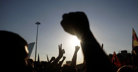 Протест против высокой арендной платы в Лимассоле