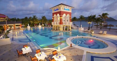 Ведущая гостиничная компания Sandals Resorts открывают новый курорт на острове Сент-Люсия