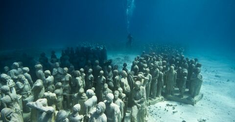 Подводные скульптуры Гренады