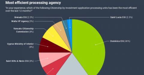 CIU Доминики наиболее эффективен в обработке заявлений