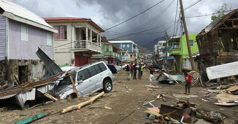 Доминика отмечает третью годовщину прохождения урагана Мария