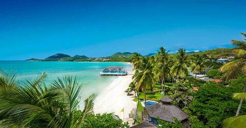 Курортный бренд Sandals вновь открывает свой отель премиум-класса на острове Сент-Люсия