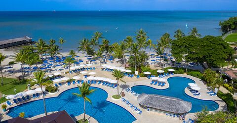 Курорт St. James's Club Morgan Bay на Карибском острове Сент-Люсия снова откроется в октябре-месяце