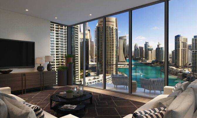Квартира / апартаменты в районе Dubai Marina, Дубай, ОАЭ.
