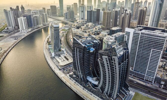 Дуплекс в районе Business Bay, Дубай, ОАЭ.
