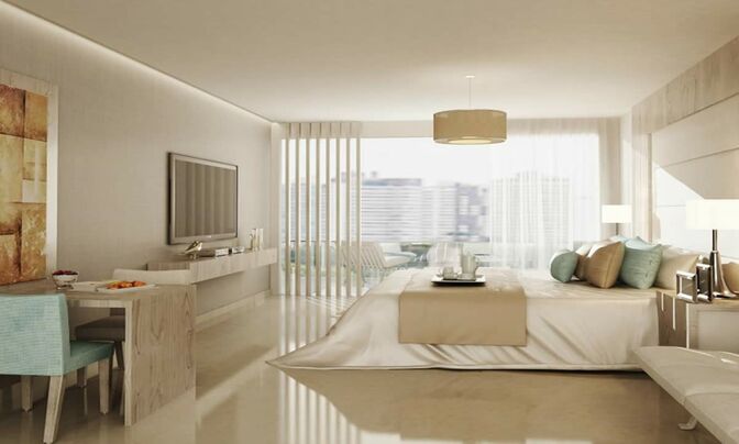 Квартира / апартаменты в районе JVC - Jumeirah Village Circle, Дубай, ОАЭ.
