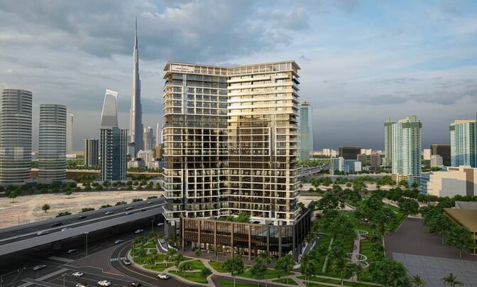 Апартаменты 1+1 в Business Bay, Дубаи, ОАЭ