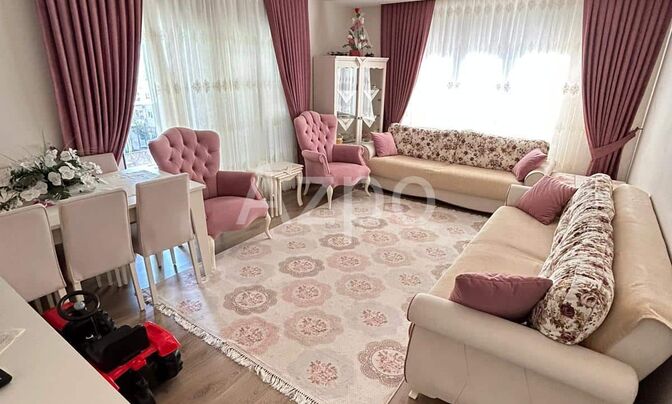 Квартира планировкой 2+1 в районе Джикджилли 90 м²