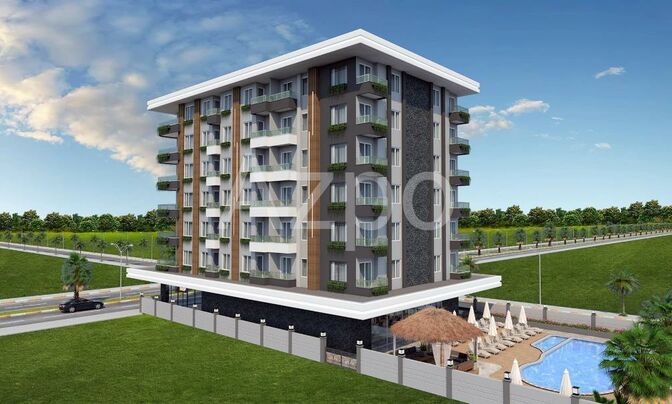 Новые квартиры рядом с пляжем Клеопатры (от застройщика) 32-65 м²