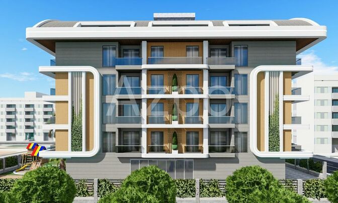 Новые квартиры в центре Аланьи (рассрочка) 45-115 м²