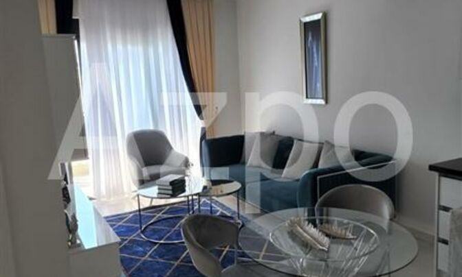 Меблированная квартира 1+1 в комплексе premium класса 56 м²