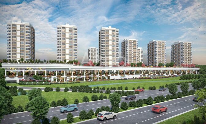 Квартиры различных форматов в масштабном проекте жилого коплекса в Стамбуле 80-249 м²
