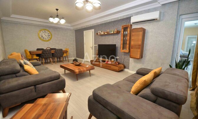 Трёхкомнатная квартира с отдельной кухней в микрорайоне Лиман 120 м²
