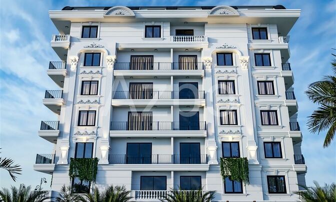 Новые квартиры различных форматов в районе пляжа Клеопатры 48-120 м²
