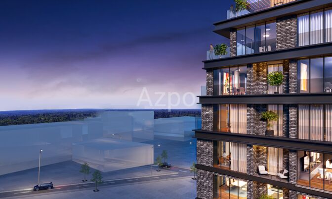 Элитные квартиры с видом на море в центре Стамбула 107-219 м²