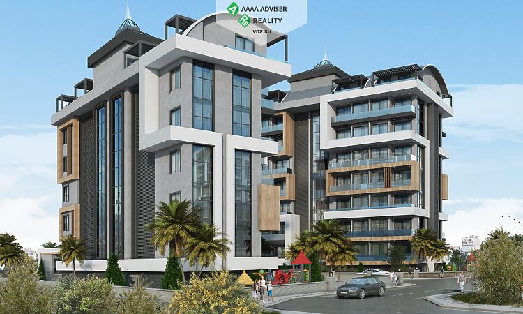 Недвижимость Турции Апартаменты 1+1 в Авсалларе у пляжа Инджекум: 7