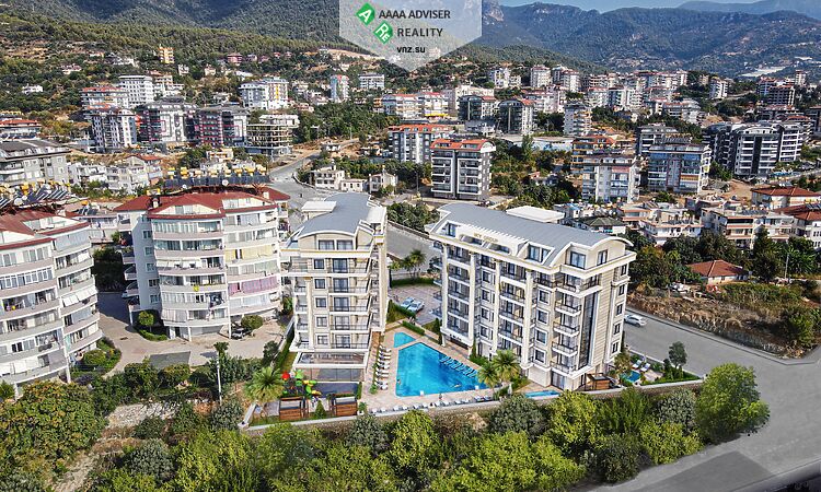 Недвижимость Турции Апартаменты 1+1 в высококачественном ЖК в районе Оба (Алания): 11