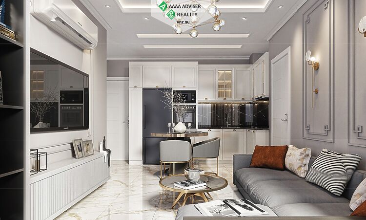 Недвижимость Турции Апартаменты 2+1 в высококачественном ЖК в районе Оба (Алания): 18