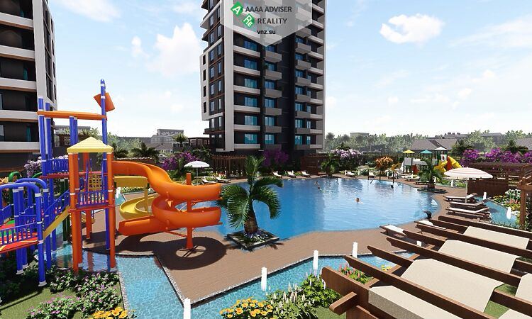 Недвижимость Турции Квартира 2+1 на 11 этаже 71 кв.м Тедже, Мерсин в 500 м от моря: 5