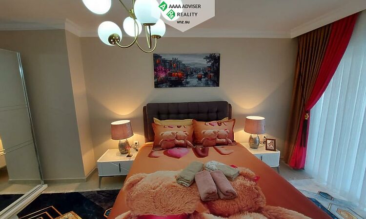 Недвижимость Турции Готовая квартира 2+1 в Махмутларе с мебелью люкс, 400 м от моря: 6