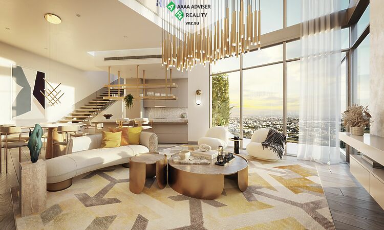 Недвижимость ОАЭ 2 комнатная квартира в новом доме в Дубае. Рассрочка на 6 лет: 15