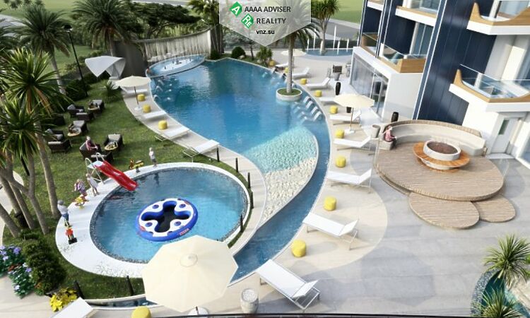 Недвижимость ОАЭ Квартира 2+1 с личным бассейном!Вид на лагуну: 8