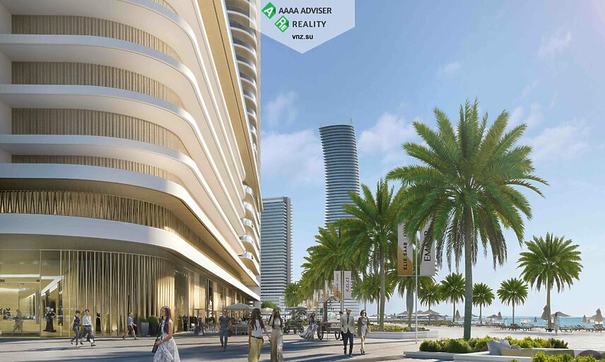 Недвижимость ОАЭ Квартира / апартаменты в районе Emaar Beachfront, Дубай, ОАЭ.: 1