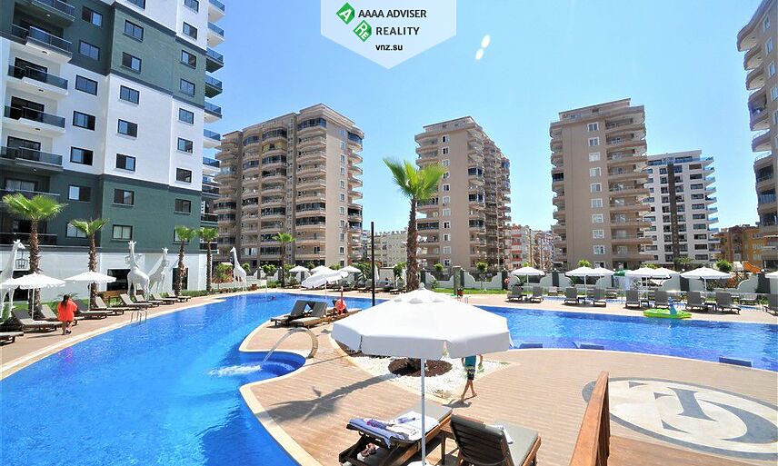 Недвижимость Турции Апартаменты 1+1 в 5 мин пешком от пляжа Махмутлар: 5