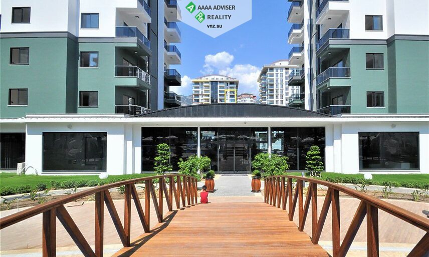 Недвижимость Турции Апартаменты 1+1 в 5 мин пешком от пляжа Махмутлар: 7
