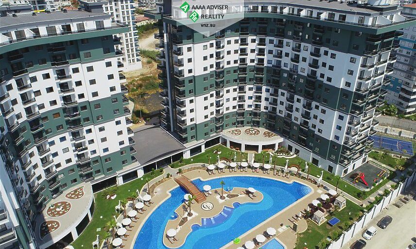 Недвижимость Турции Апартаменты 1+1 в 5 мин пешком от пляжа Махмутлар: 8