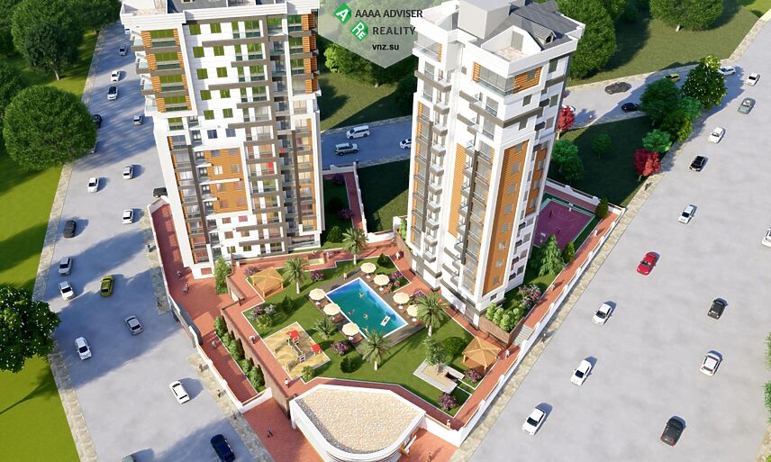 Недвижимость Турции Апартаменты 1+1 в Стамбуле: 6