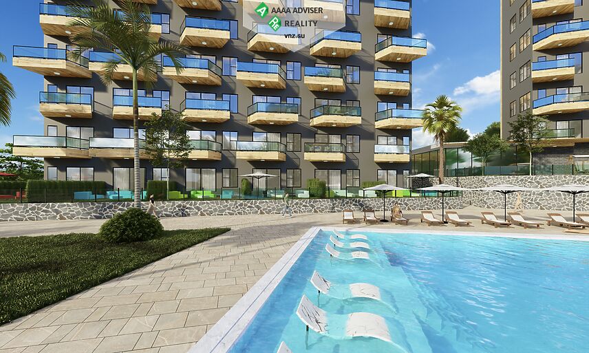 Недвижимость Турции Апартаменты 2+1 в Авсалларе у моря: 15