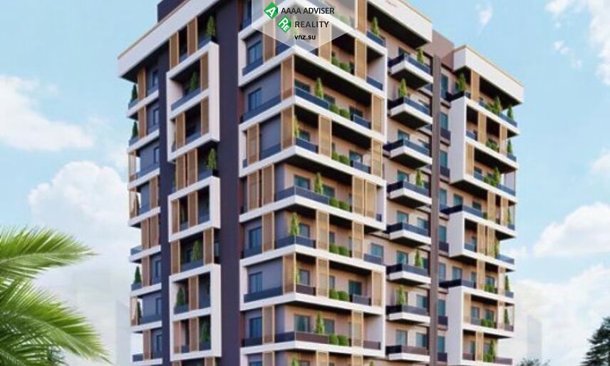 Недвижимость Турции Квартира 1+1 на 6 этаже Тедже, Мерсин с богатой социальной инфраструктурой: 2