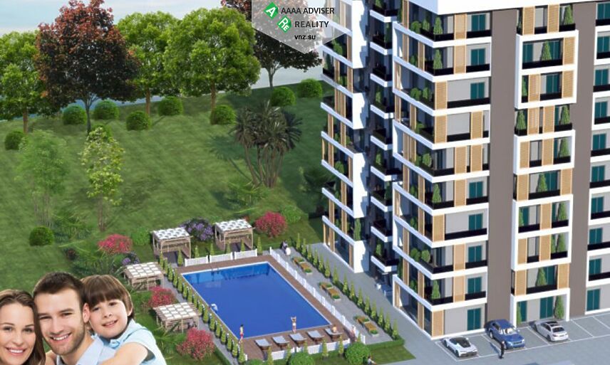 Недвижимость Турции Квартира 1+1 на 6 этаже Тедже, Мерсин с богатой социальной инфраструктурой: 5