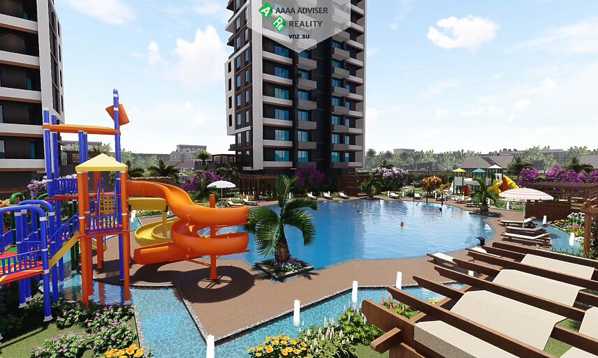 Недвижимость Турции Квартира 2+1 на 1 этаже Тедже, Мерсин в 500 м от моря: 5