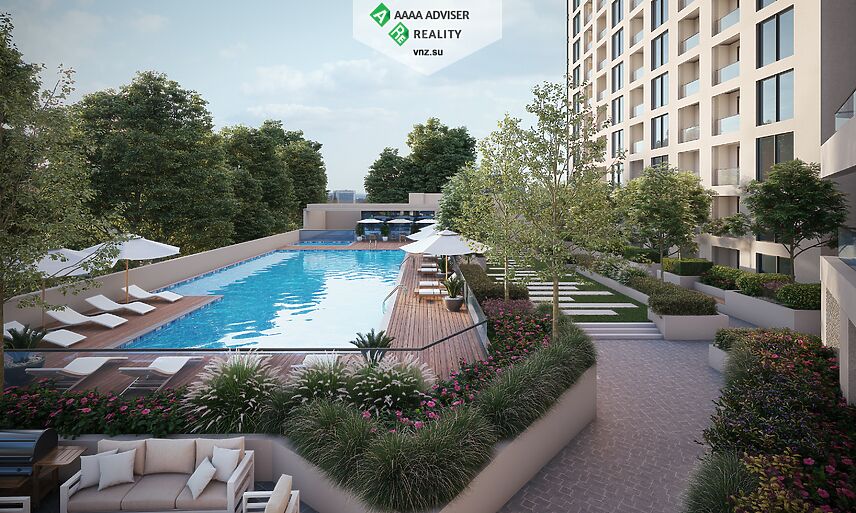 Недвижимость ОАЭ Апартаменты 1+1 премиум-класса в районе MBR City: 6