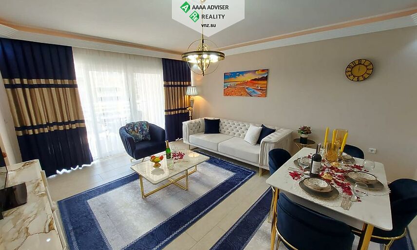 Недвижимость Турции Готовая квартира 2+1 в Махмутларе с мебелью люкс, 400 м от моря: 14