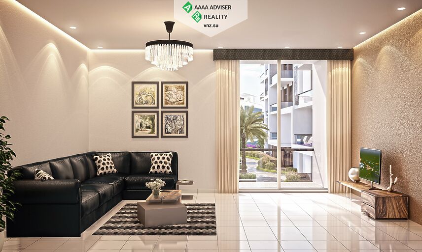 Недвижимость ОАЭ Полностью готовая квартира 1+1 с мебелью в Arjan, Дубаи, ОАЭ: 9