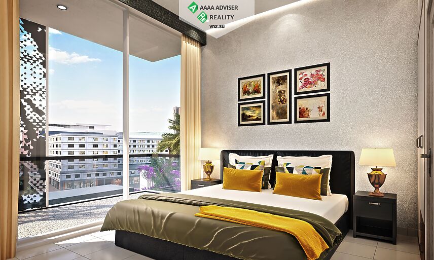 Недвижимость ОАЭ Полностью готовая квартира 1+1 с мебелью в Arjan, Дубаи, ОАЭ: 10