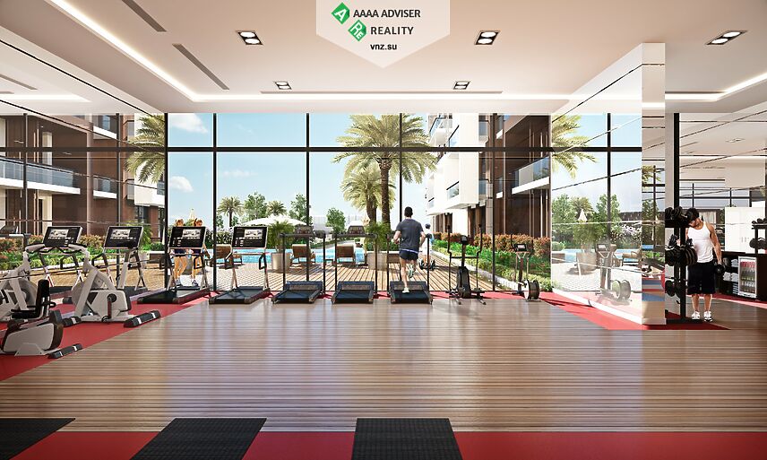 Недвижимость ОАЭ Полностью готовая квартира 1+1 с мебелью в Arjan, Дубаи, ОАЭ: 8