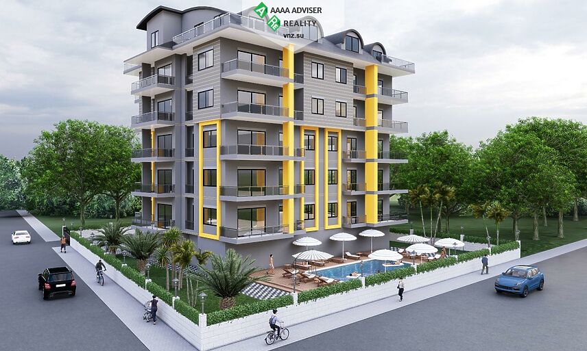 Недвижимость Турции Avsallar Pi Life Residence  Продажа 1+1 Квартира: 1