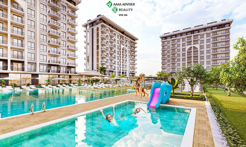 Недвижимость Турции Exodus Riverside Residence Продажа 1+1 Квартира: 7