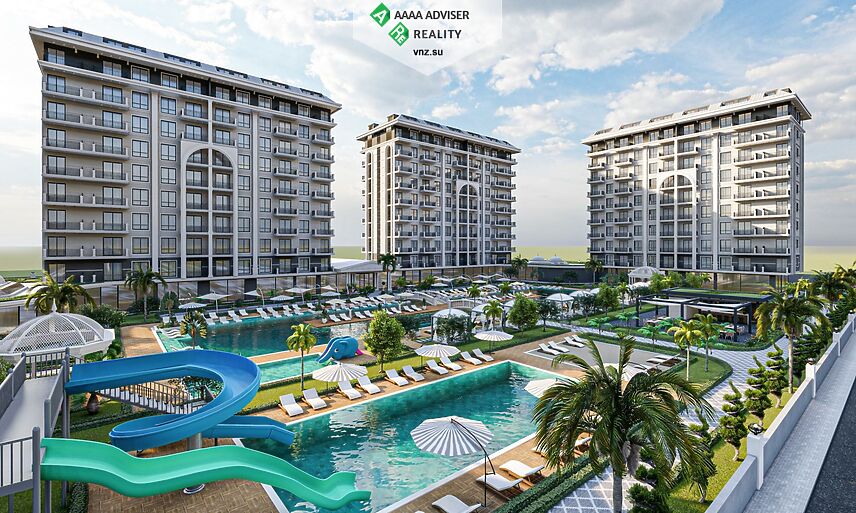 Недвижимость Турции Exodus Riverside Residence Продажа 1+1 Квартира: 14