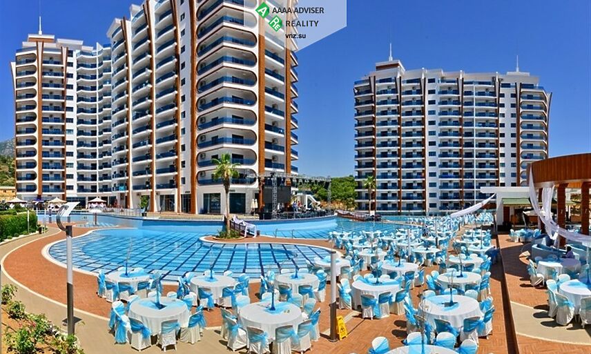 Недвижимость Турции 1+1 в Azura Park с видом на море: 19