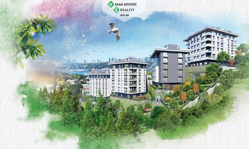Недвижимость Турции Квартира|Резиденция, Стамбул (RG-371): 6