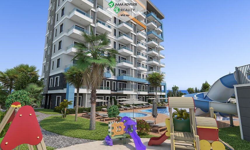 Недвижимость Турции Дуплекс Seaview 2+1 в Авсалларе: 3