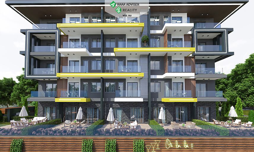 Недвижимость Турции Новый Дуплекс Seaview 3+1 в районе Кестель: 1